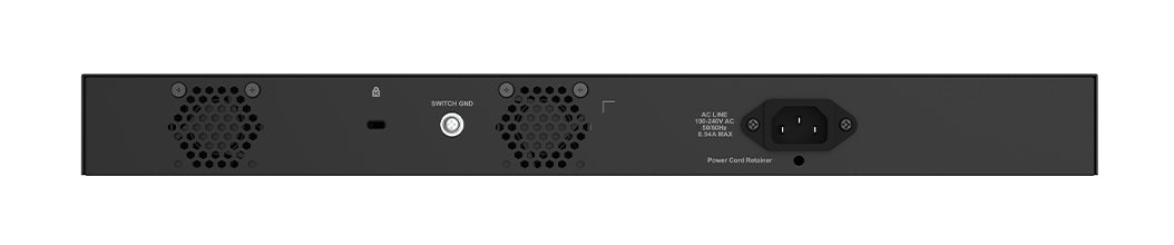 D-Link DMS-1250-28/E commutateur réseau Géré L2 2.5G Ethernet (100/1000/2500) Noir