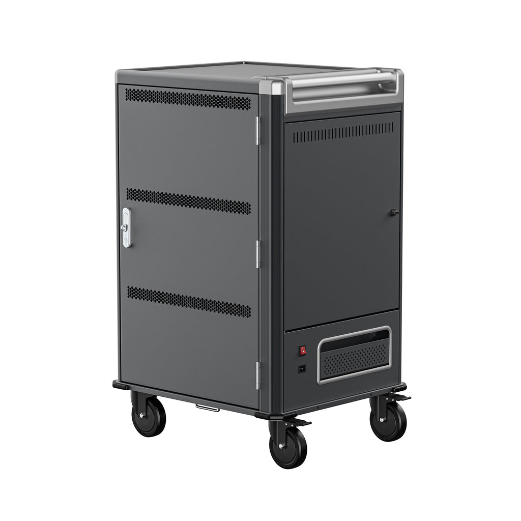 Ewent EW1701 chariot et rangement roulant Module de charge et de gestion Noir, Gris