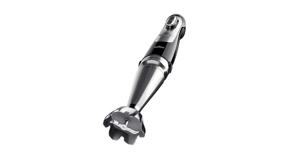 Braun MultiQuick 9 MQ 9187XLI Mixeur Plongeant 1200W, Noir et Acier Inoxydable, Bol 0,6 L