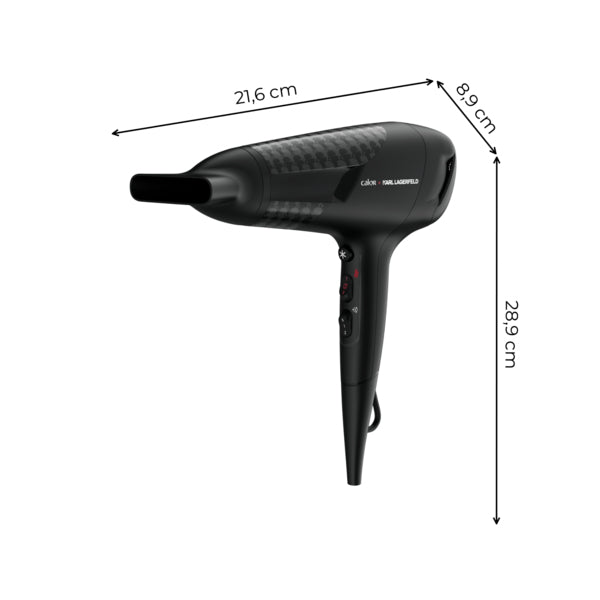 Rowenta X KARL LAGERFELD CV581L sèche-cheveux 2300 W Noir