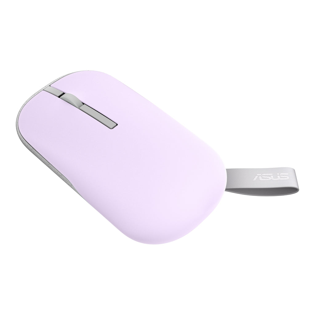 ASUS Marshmallow MD100 souris Bureau Ambidextre RF sans fil + Bluetooth Optique 1600 DPI
