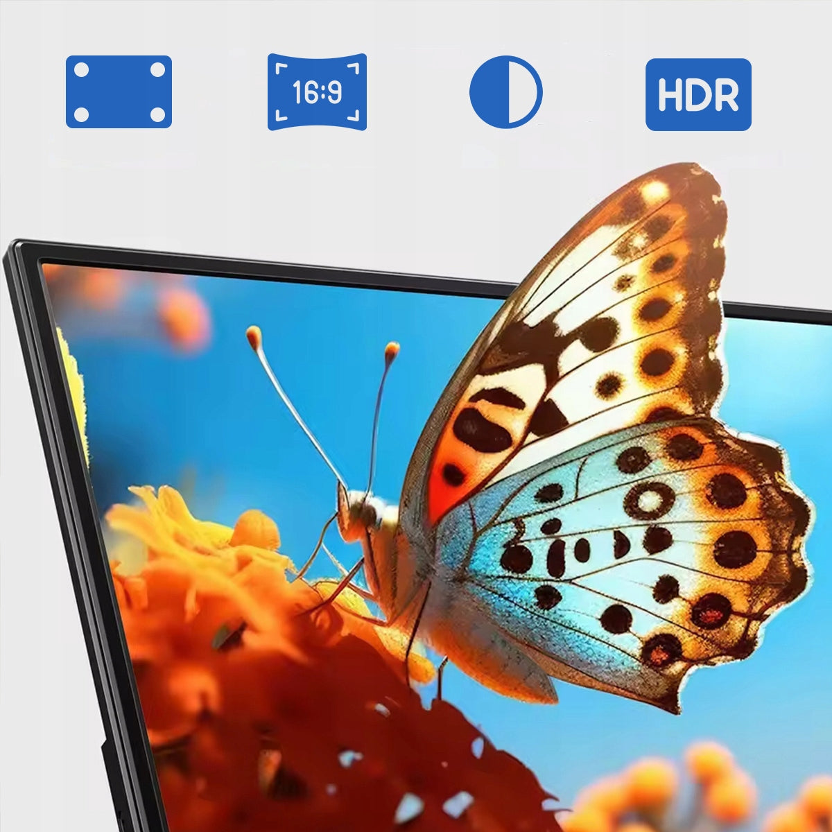 M9P USB-C Full HD 1920x1080 IPS HDR HDMI Moniteur portable pour ordinateur portable 15,6 pouces