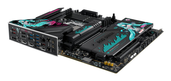 ASUS ROG STRIX X870E-H Gaming WiFi 7 Hatsune Miku Edition Carte Mère AMD X870E Socket AM5 ATX