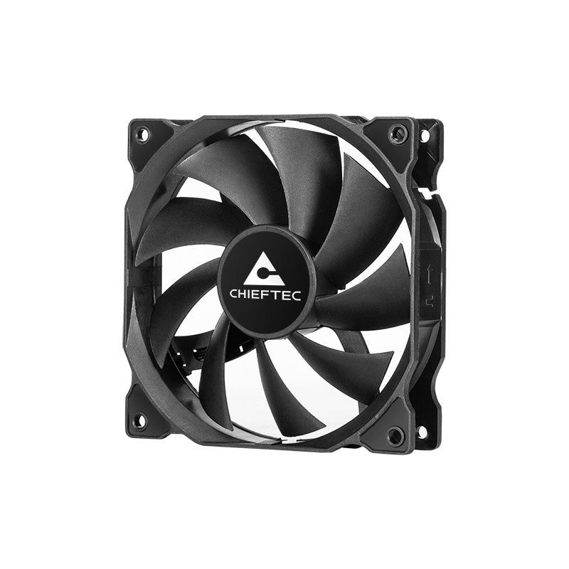 Chieftec ZF-1225PWM système de refroidissement d’ordinateur Boitier PC Ventilateur 12 cm Noir 1 pièce(s)