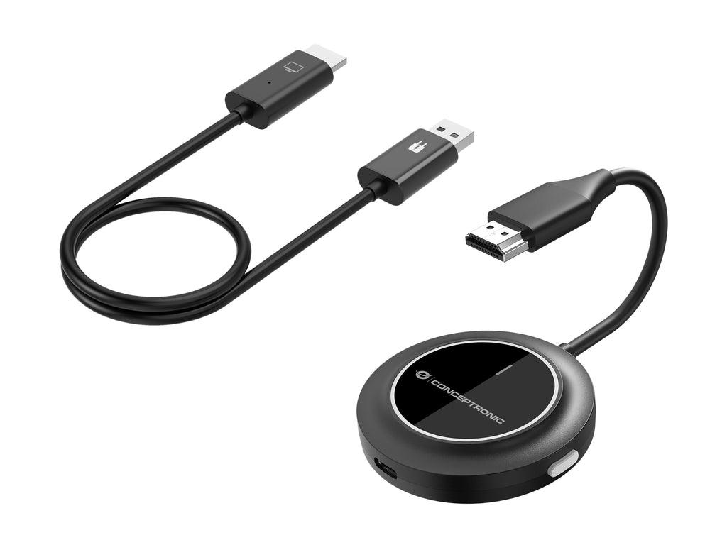 Conceptronic ATHERIC02B Adaptateur d'Affichage Sans Fil HDMI/USB Full HD