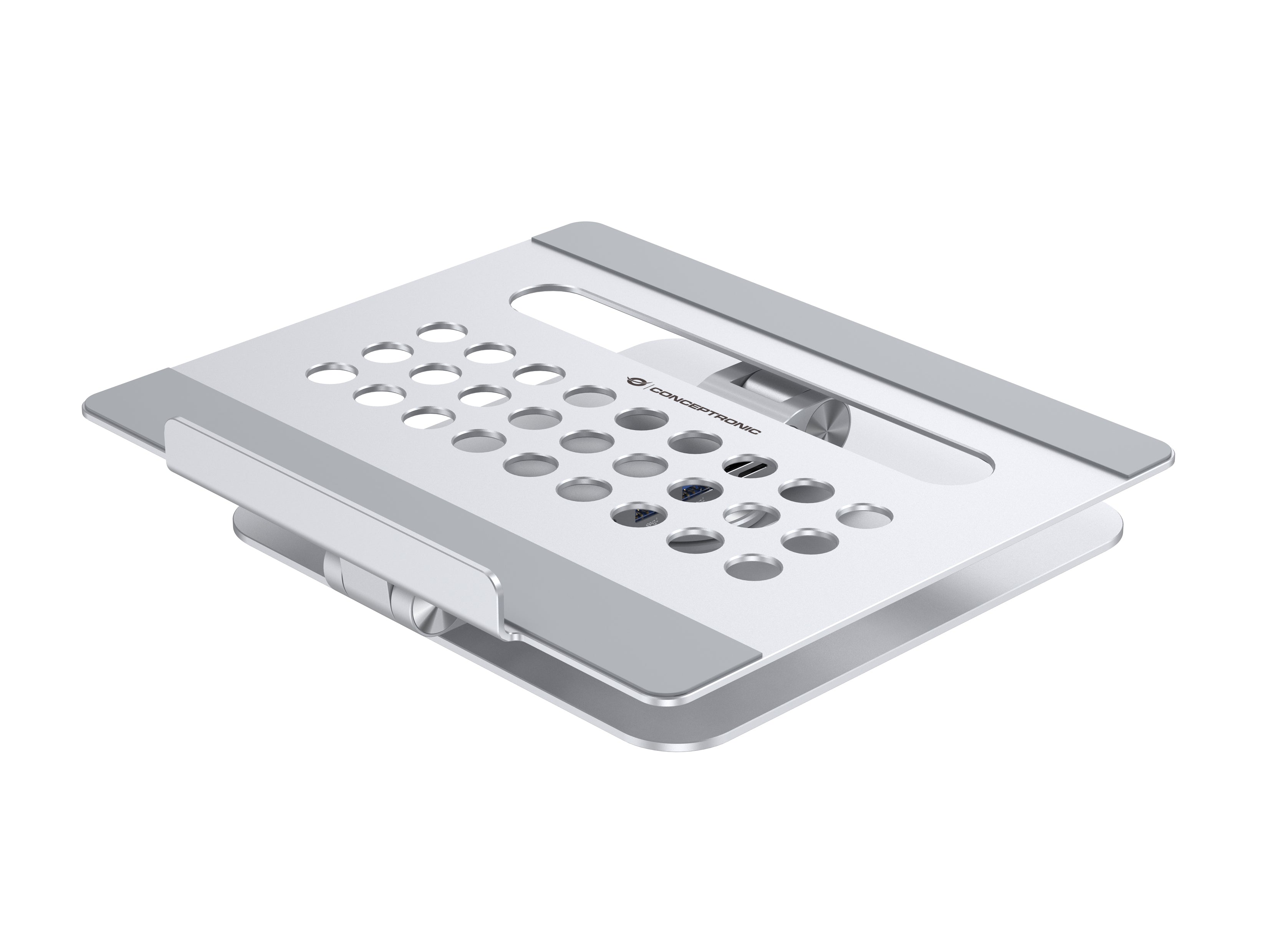 Conceptronic DONN27G Support de livres Supports de Laptop Argent