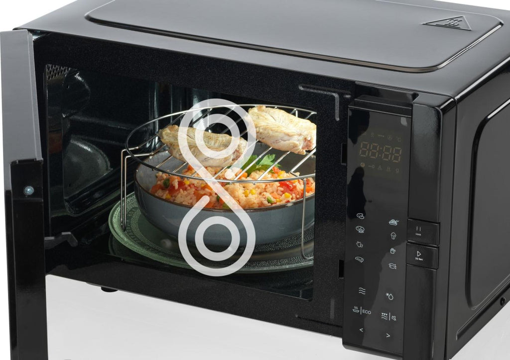 Hisense H25MOBS4HGI Noir Micro-ondes grill Comptoir 25 L 900 W