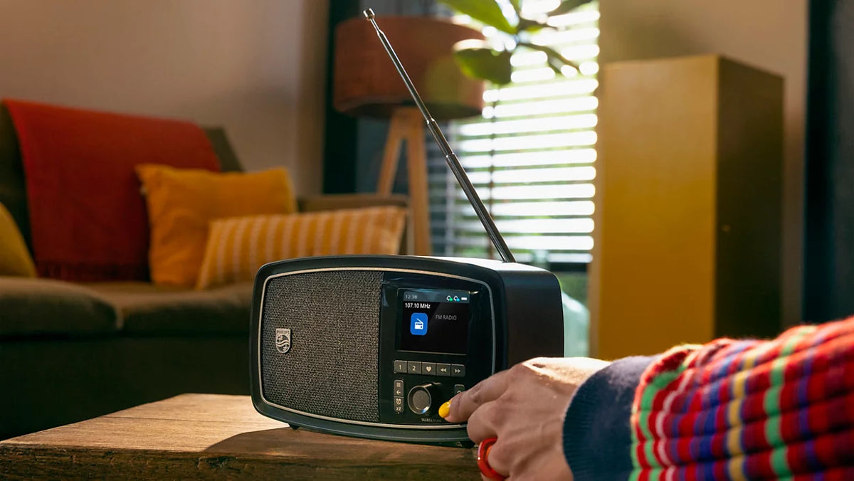 Philips TAV2000FB/00 Radio portable Analogique Noir