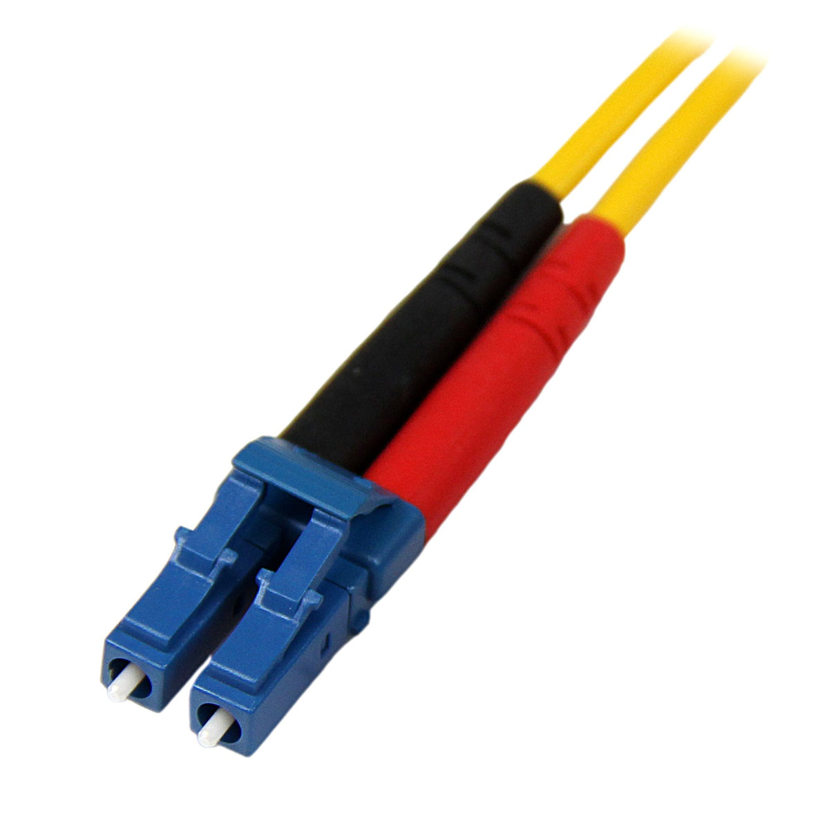 StarTech.com Câble Fibre Optique LC vers LC Duplex Monomode 9/125 LSZH Jaune 4 m
