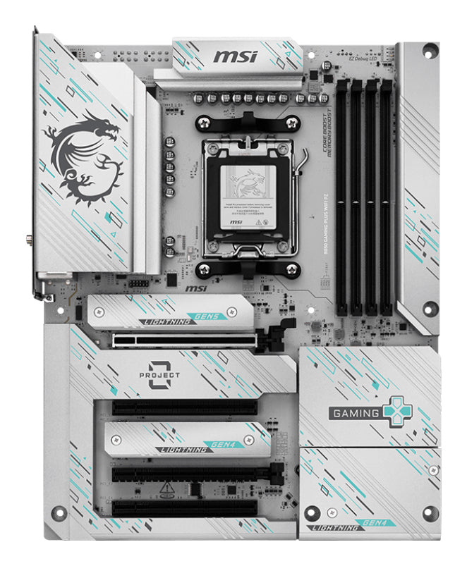 MSI B850 GAMING PLUS WIFI PZ carte mère AMD B850 Emplacement AM5 ATX