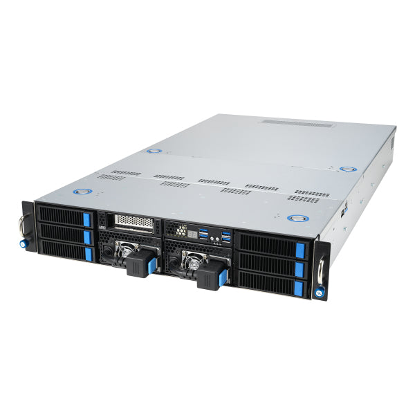 ASUS 90SF0251-M004X0 serveur barebone Intel C741 Rack (2 U) Noir, Acier