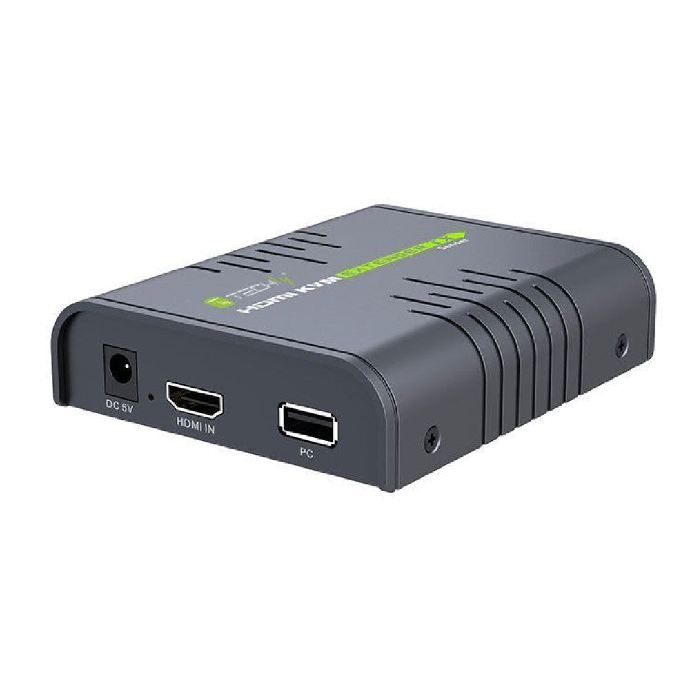 Techly IDATA HDMI-KVM2 extension KVM Émetteur et récepteur