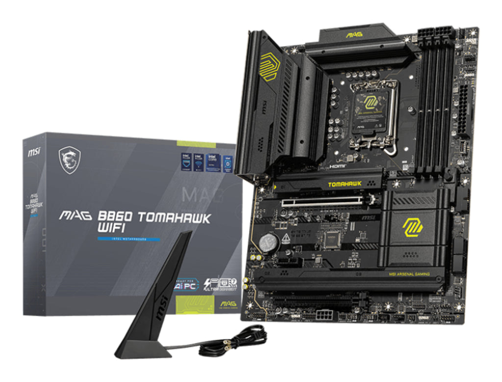 MSI MAG B860 TOMAHAWK WIFI carte mère Intel B860 LGA 1851 (Socket V1) ATX