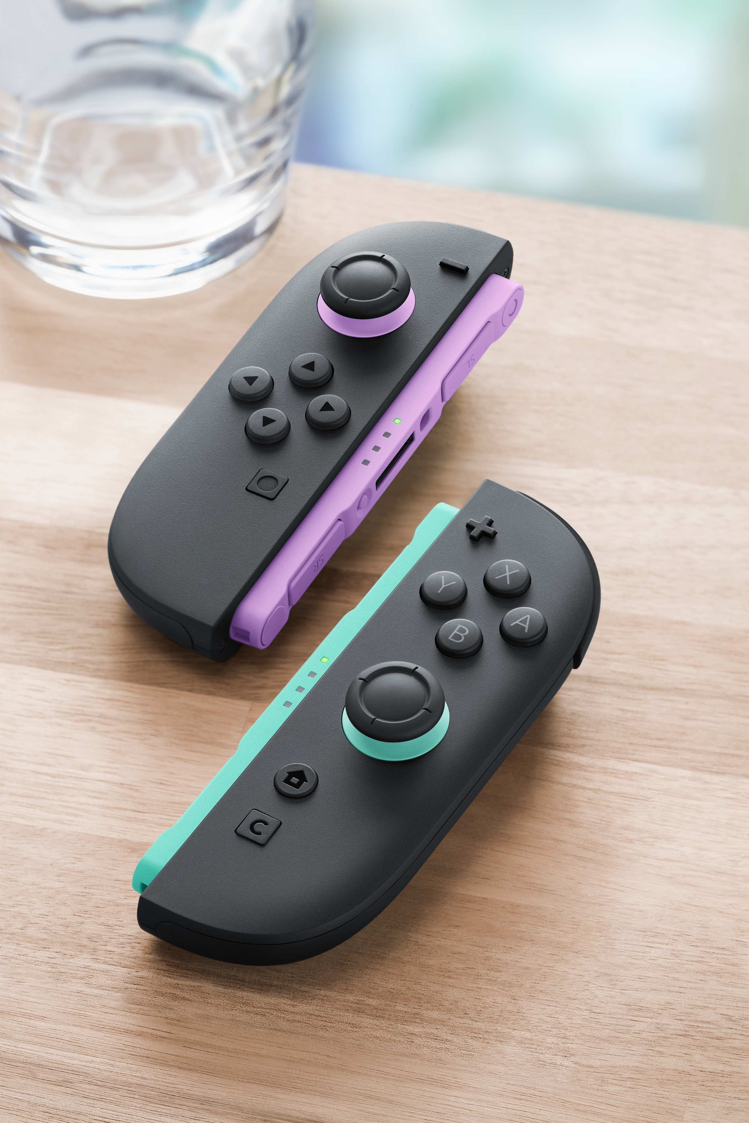 Nintendo Joy-Con 2 Noir, Vert clair, Violet Bluetooth Manette de jeu Analogique/Numérique Nintendo Switch 2