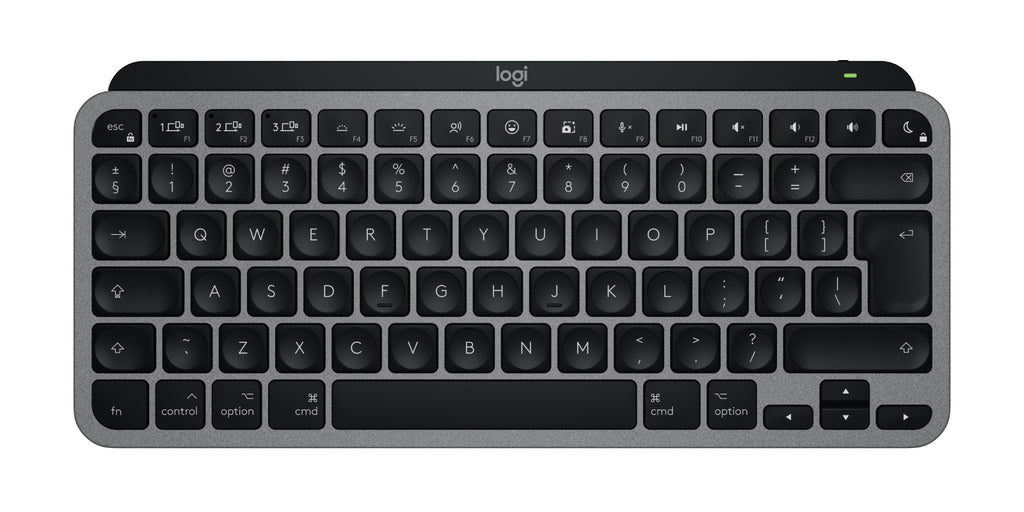 Logitech Master MX Keys Mini For Mac teclado Hogar / Oficina Bluetooth QWERTY Internacional de EE.UU. Negro, Gris