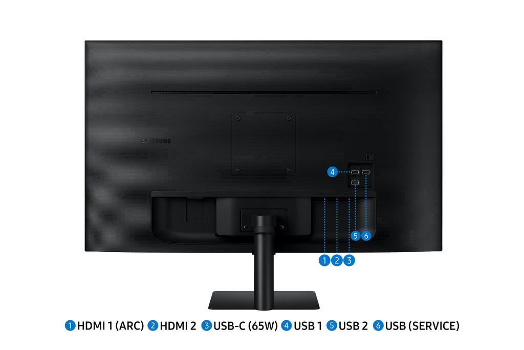 Samsung Samsung M70D écran plat de PC 81,3 cm (32") 3840 x 2160 pixels 4K Ultra HD LED Noir