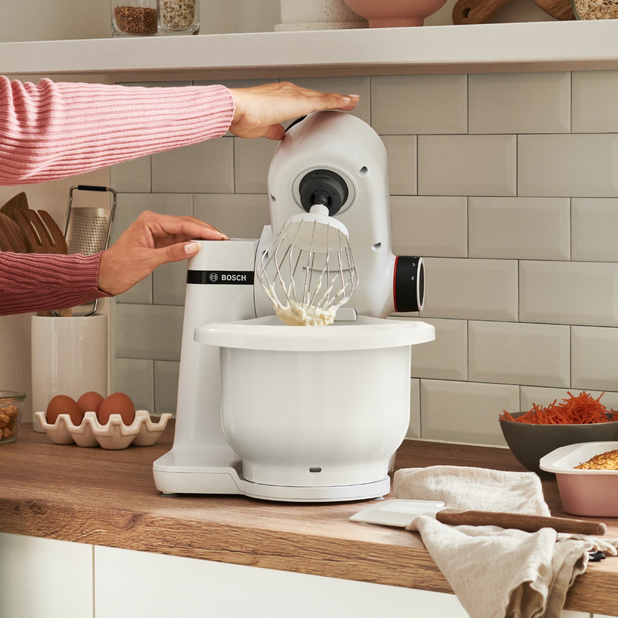 Bosch Bosch Serie 2 MUMS2AW00 robot de cuisine 700 W 3,8 L Blanc