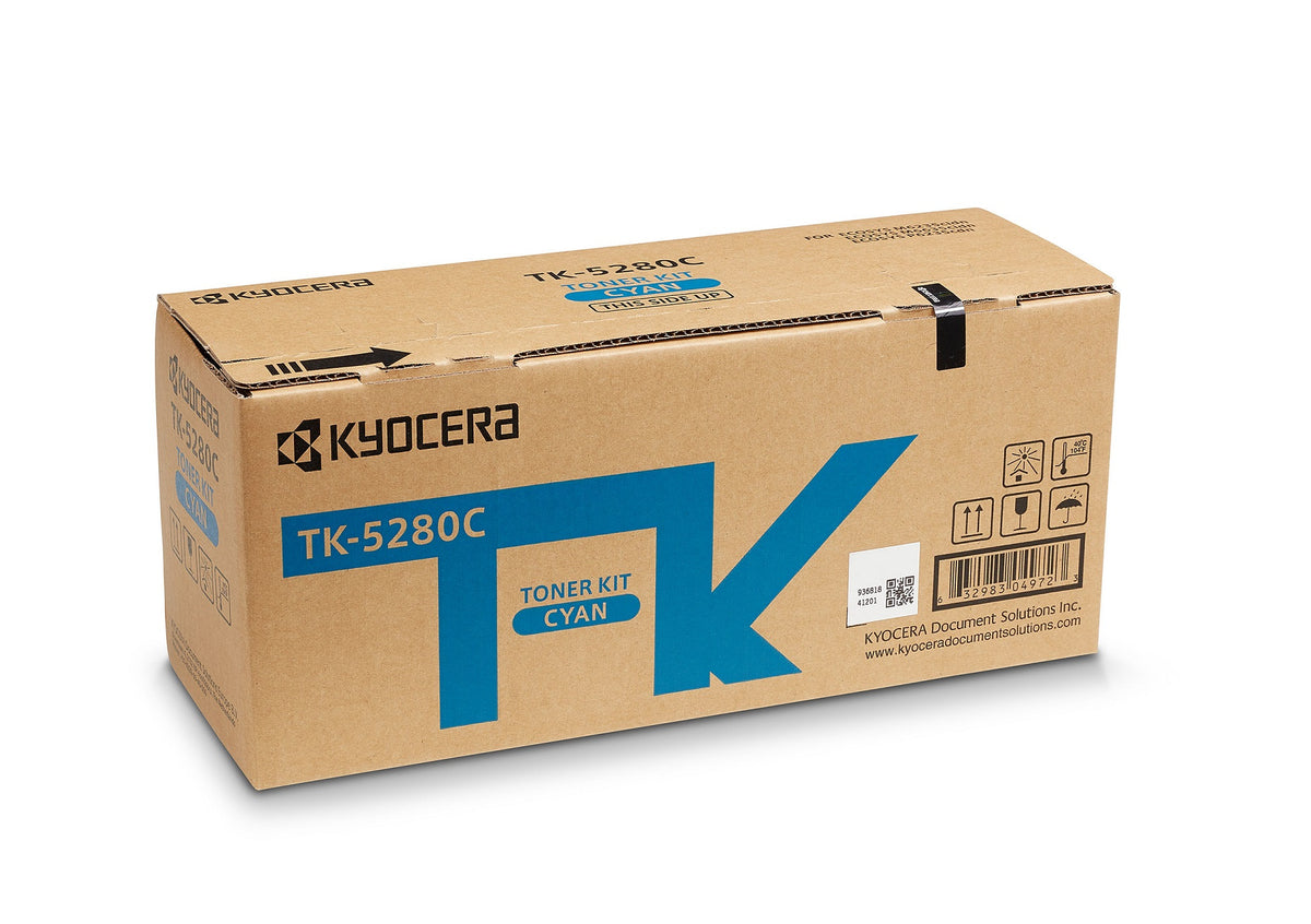 Kyocera TK-5280C Cartouche de Toner Originale, Cyan