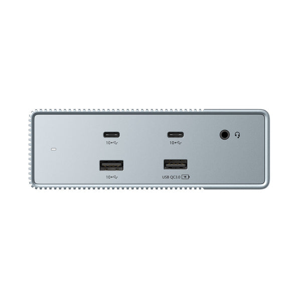 Targus HDG215-EUZ station d'accueil USB 3.2 Gen 2 (3.1 Gen 2) Type-C Argent