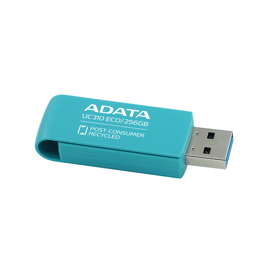 ADATA UC310 ECO lecteur USB flash 256 Go USB Type-A 3.2 Gen 1 (3.1 Gen 1) Vert