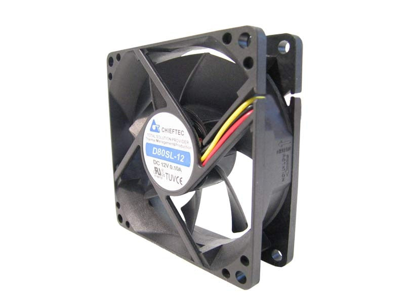 Chieftec AF-0825S système de refroidissement d’ordinateur Boitier PC Ventilateur Noir