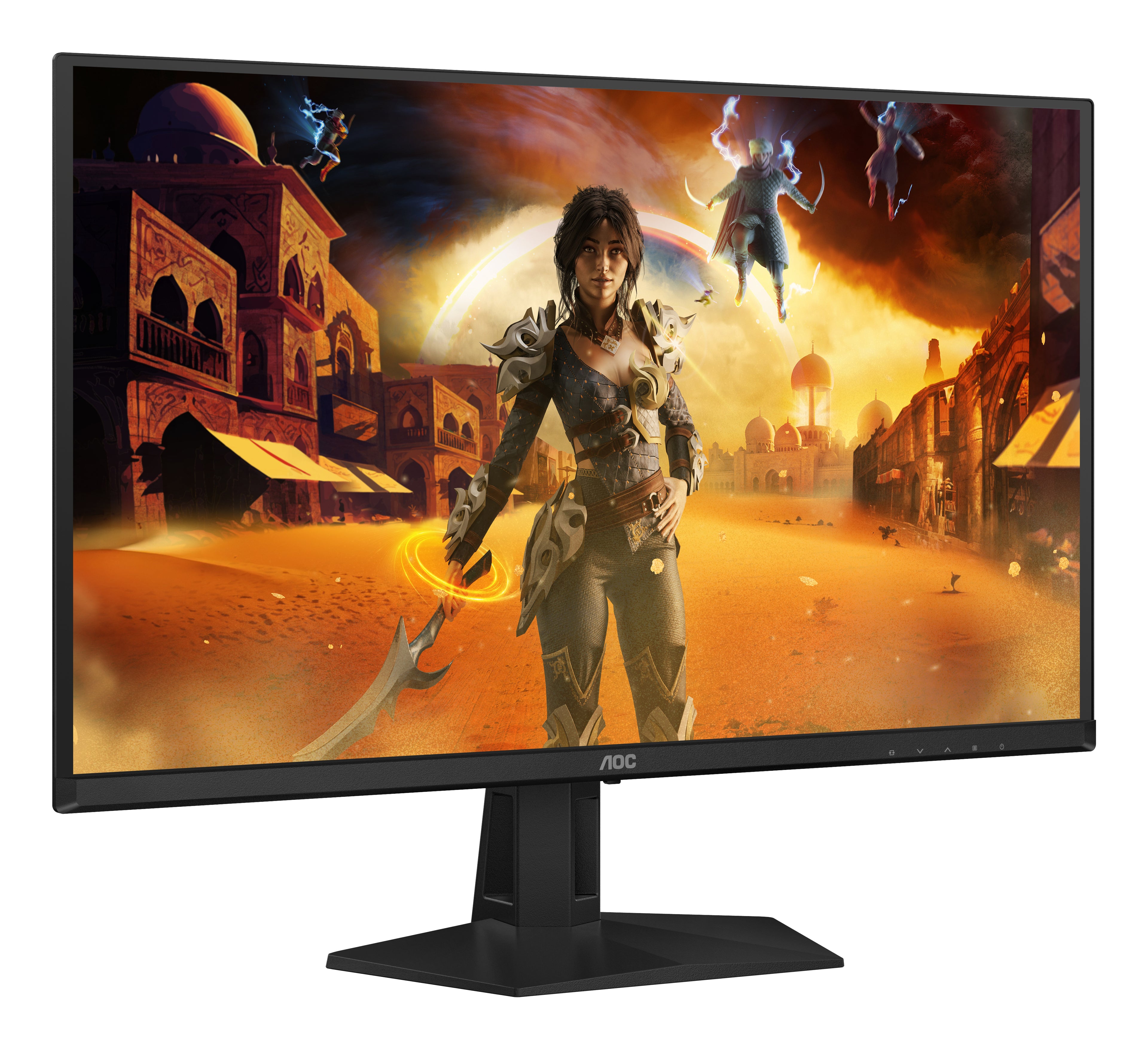 AOC G4 Q27G41ZDF écran plat de PC 67,3 cm (26.5") 2560 x 1440 pixels Quad HD QD-OLED Noir, Rouge
