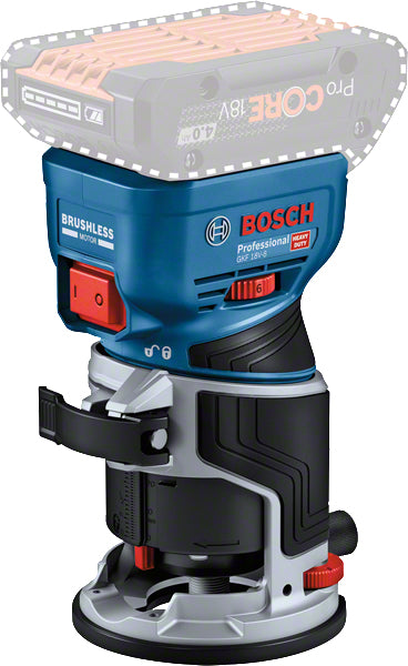 Bosch Bosch GKF 18V-8 Noir, Bleu 30000 tr/min