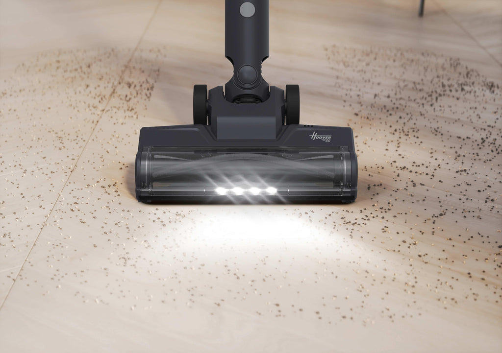 Hoover HFG10HX 011 Aspirateur Balai Sans Fil, Sans Sac, 200W, 0,55L, Noir