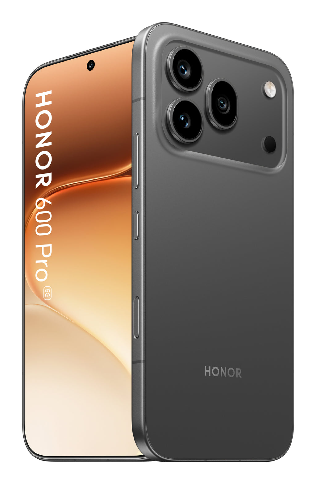 Smartphone Honor 600 Pro 6.57" 5G, 12 Go RAM, 512 Go, 6400 mAh, Android 16.0, Noir