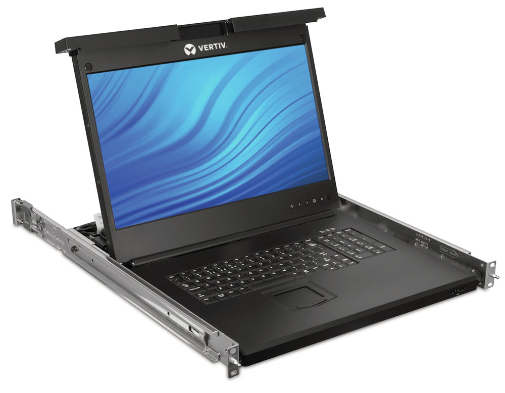 Vertiv Avocent 8 Ordinateur(s) - 47 cm (18,5") LED - UXGA - 1600 x 1200 - 16:9Port PS / 2USBVGA - Clavier - Pavé tactile