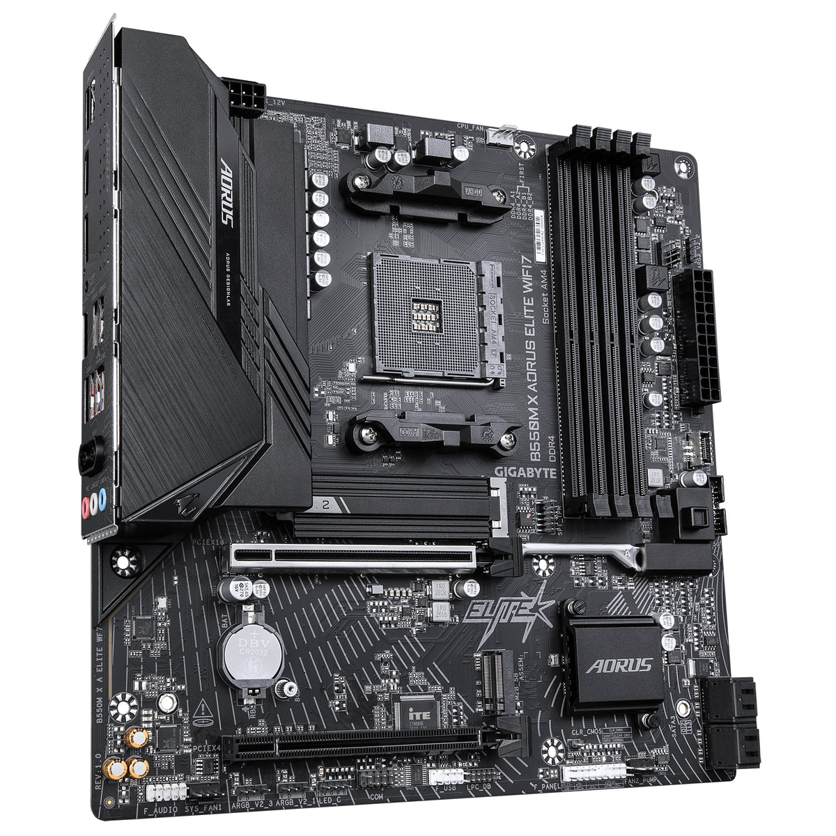GIGABYTE B550M X AORUS ELITE WIFI7 Carte Mère - vue 3