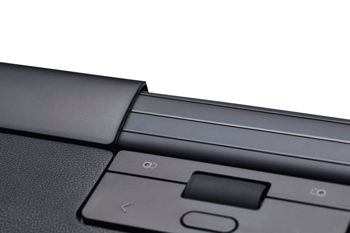 SliderMouse Pro Souris Sans Fil avec Repose-poignet en Cuir Végan, Taille Regular