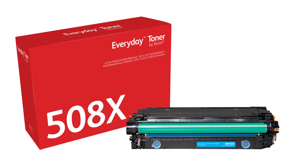 Toner Everyday™ Cyan de Xerox compatible avec HP 508X (CF361X), Grande capacité
