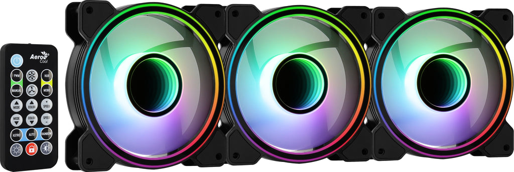 Aerocool Mirage 12 ARGB Pro Boitier PC Ventilateur 12 cm Noir