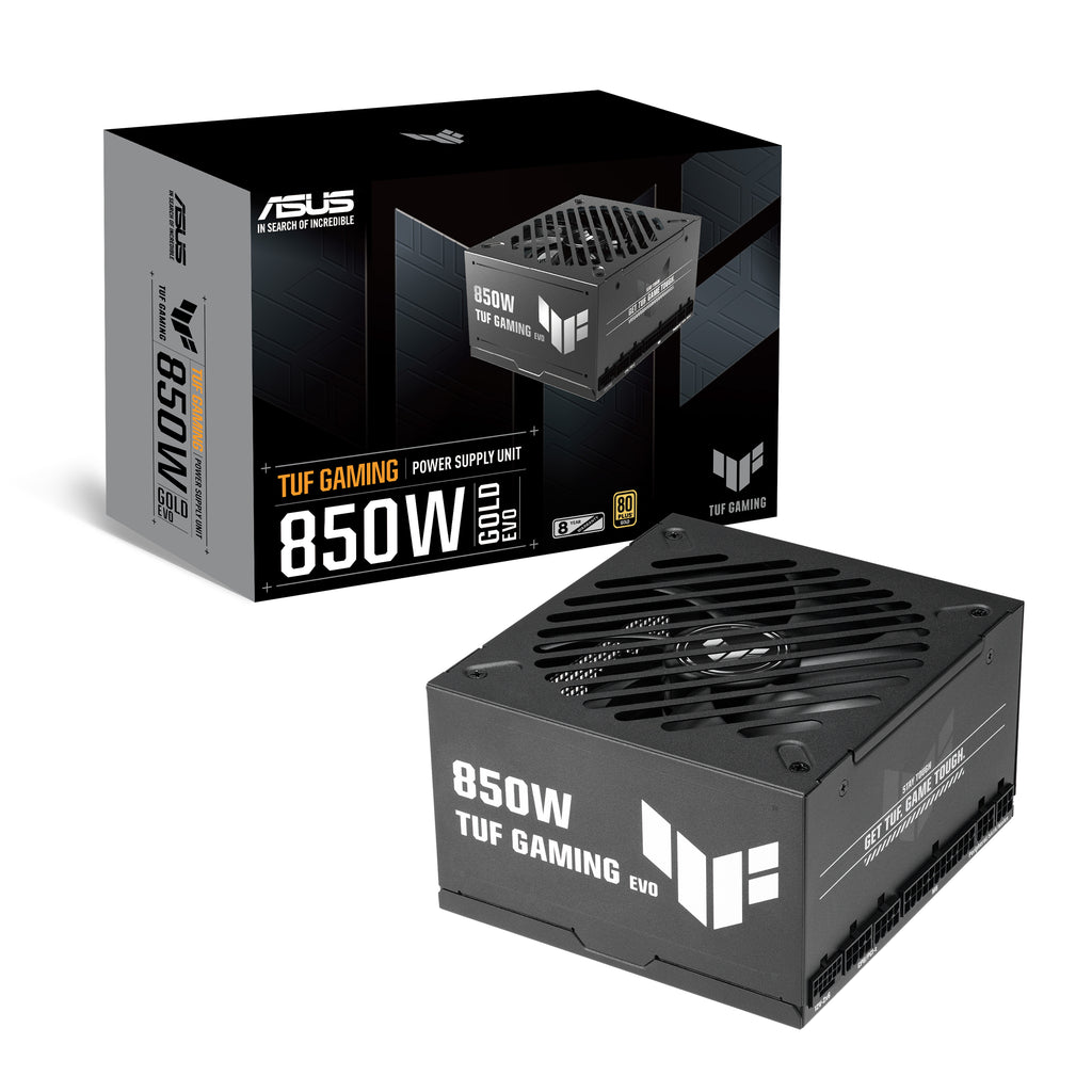 ASUS TUF Gaming 850G EVO Alimentation 850W ATX 80 PLUS Gold, Noir