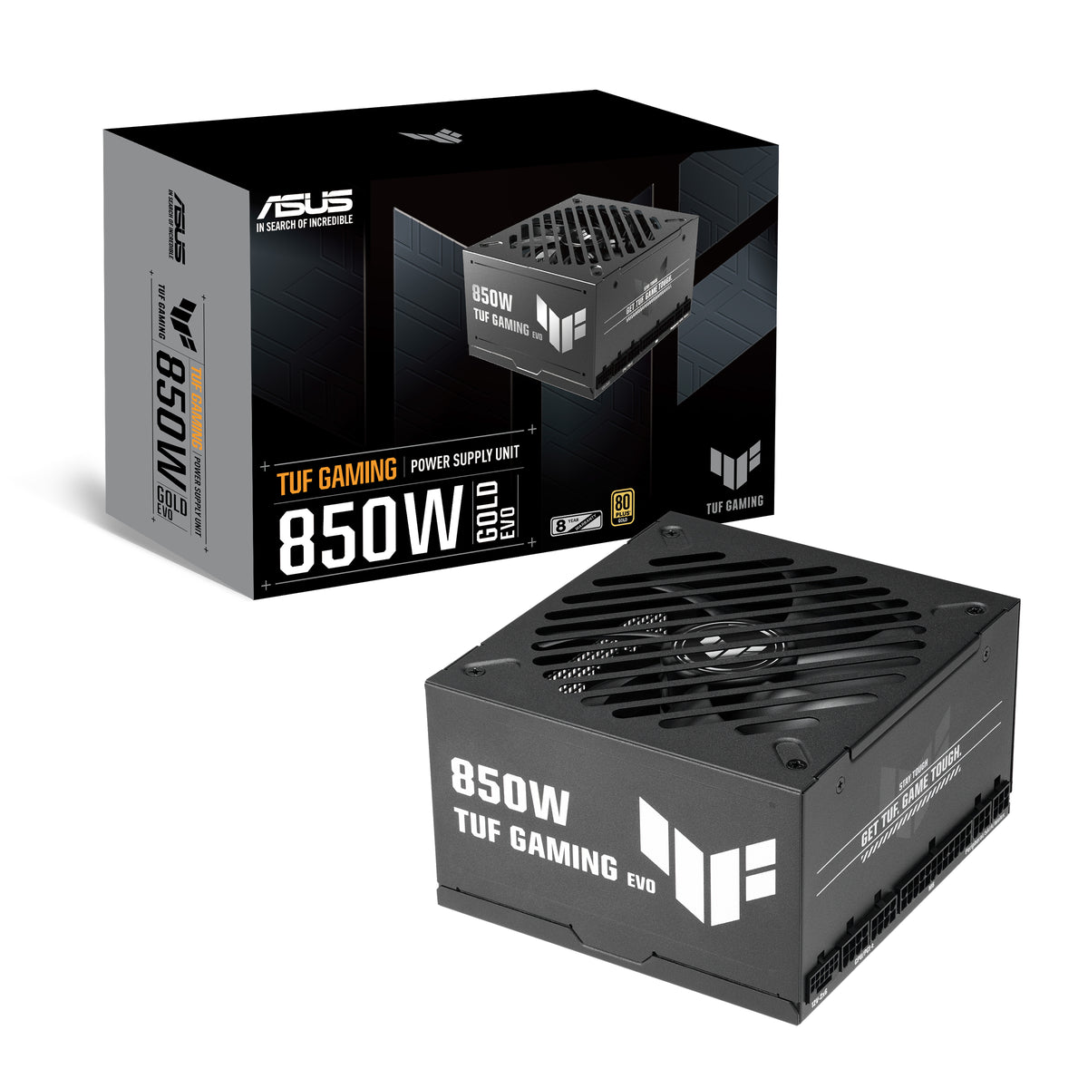 ASUS TUF Gaming 850G EVO Alimentation 850W ATX 80 PLUS Gold, Noir