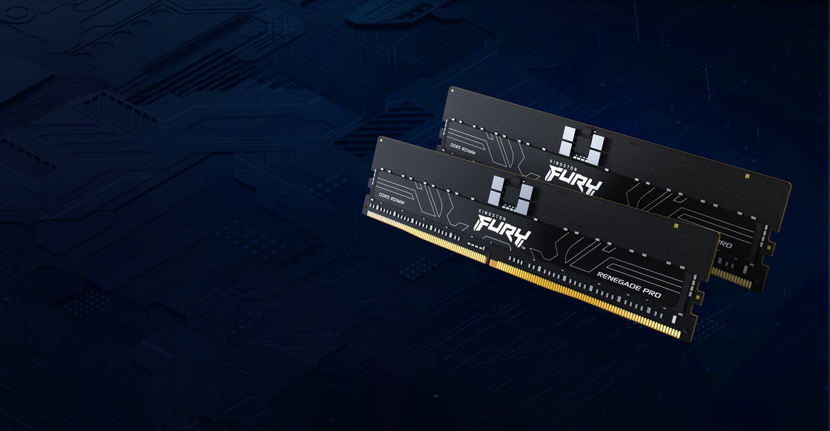 Kingston Technology FURY 64 Go 6400 MT/s DDR5 ECC Reg CL32 DIMM (kit de 4) Renegade Pro EXPO - vue 7