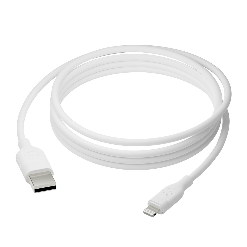 Câble Lightning USB-A CB25ALWH7086, 2,5 m, Blanc