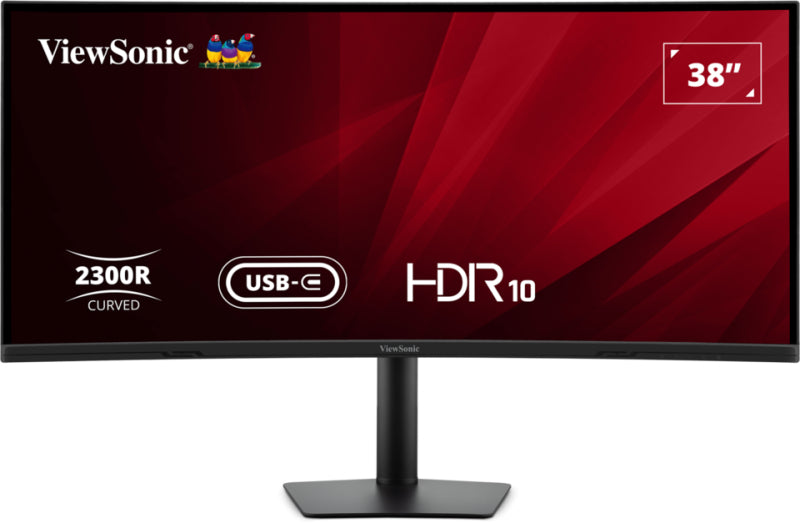 Viewsonic VA3820C écran plat de PC 96,5 cm (38") 3840 x 1600 pixels Wide Quad HD+ LED Noir