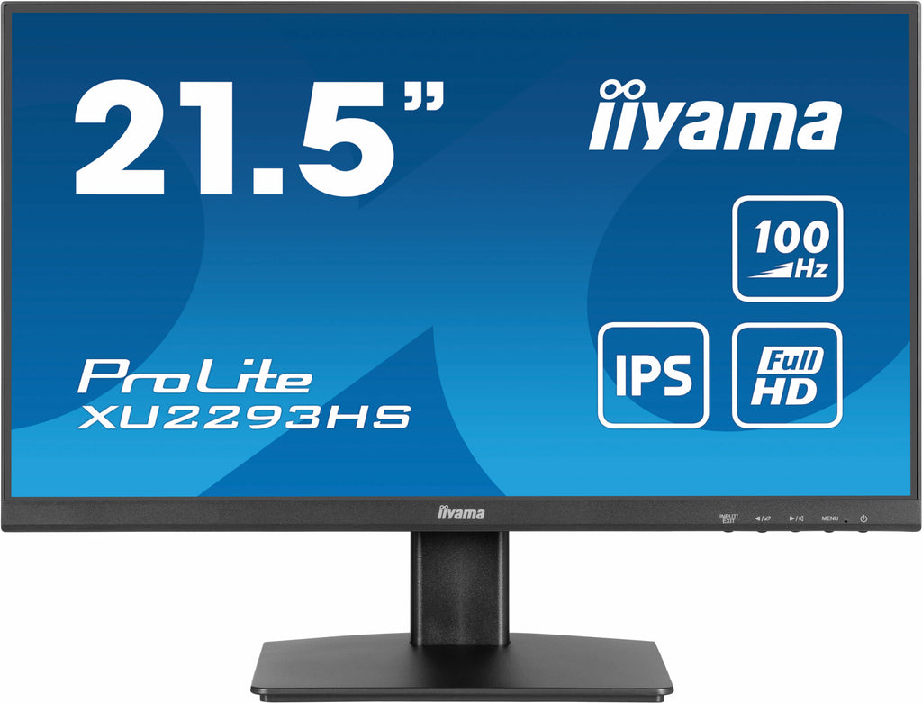 iiyama ProLite XU2293HS-B6 écran plat de PC 54,6 cm (21.5") 1920 x 1080 pixels Full HD LED Noir