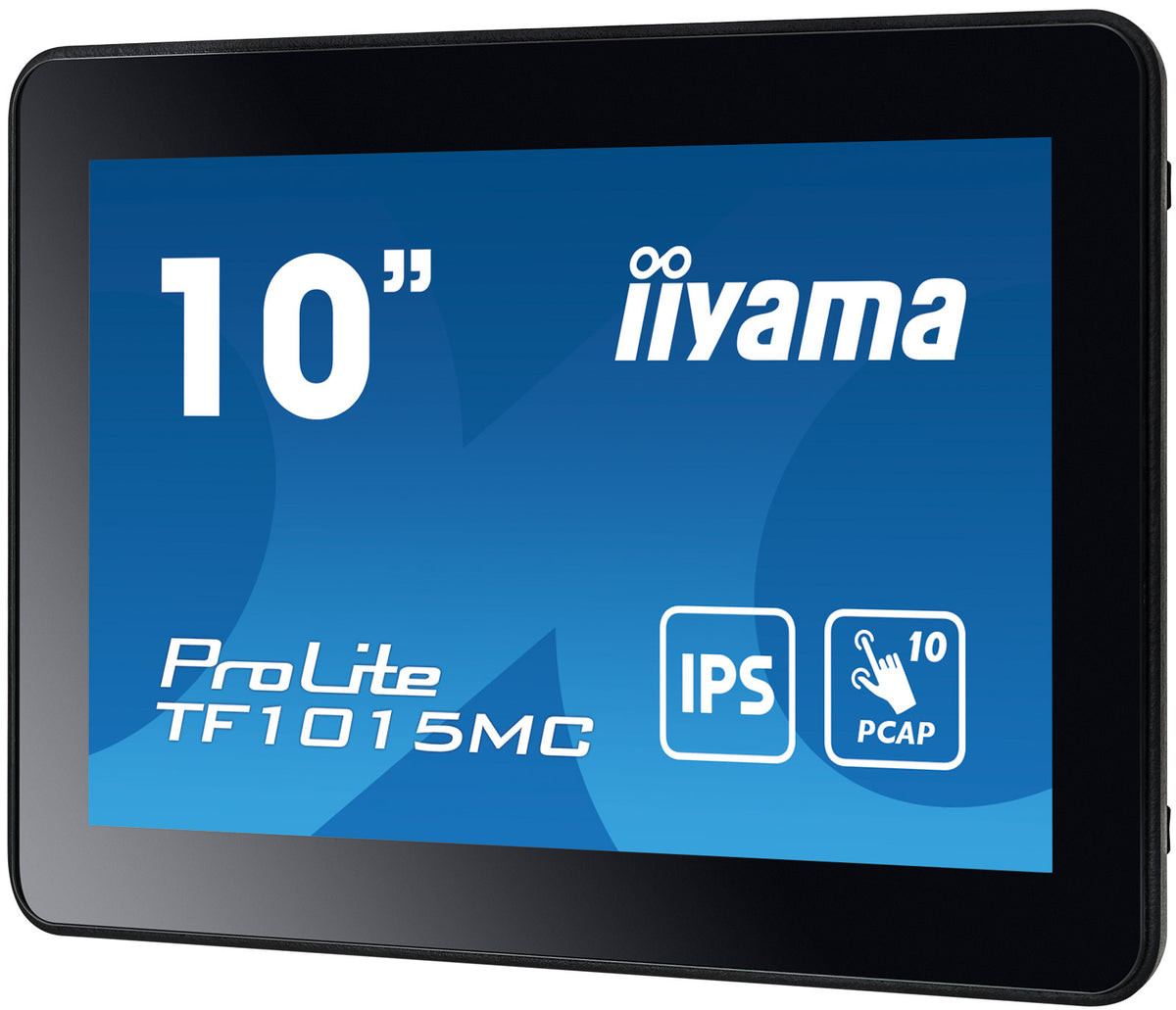 iiyama TF1015MC-B3 Écran Tactile PC 10.1" HD LED 1280 x 800 pixels, Noir