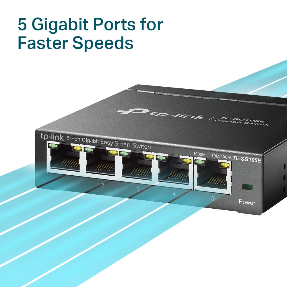 TP-Link Switch 5x GE TL-SG105E v5.4