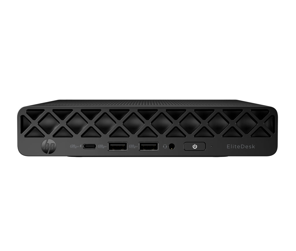 HP EliteDesk 8 Mini G1i AI PC Intel Core Ultra 9 64 Go DDR5 1 To SSD Windows 11 Pro Noir