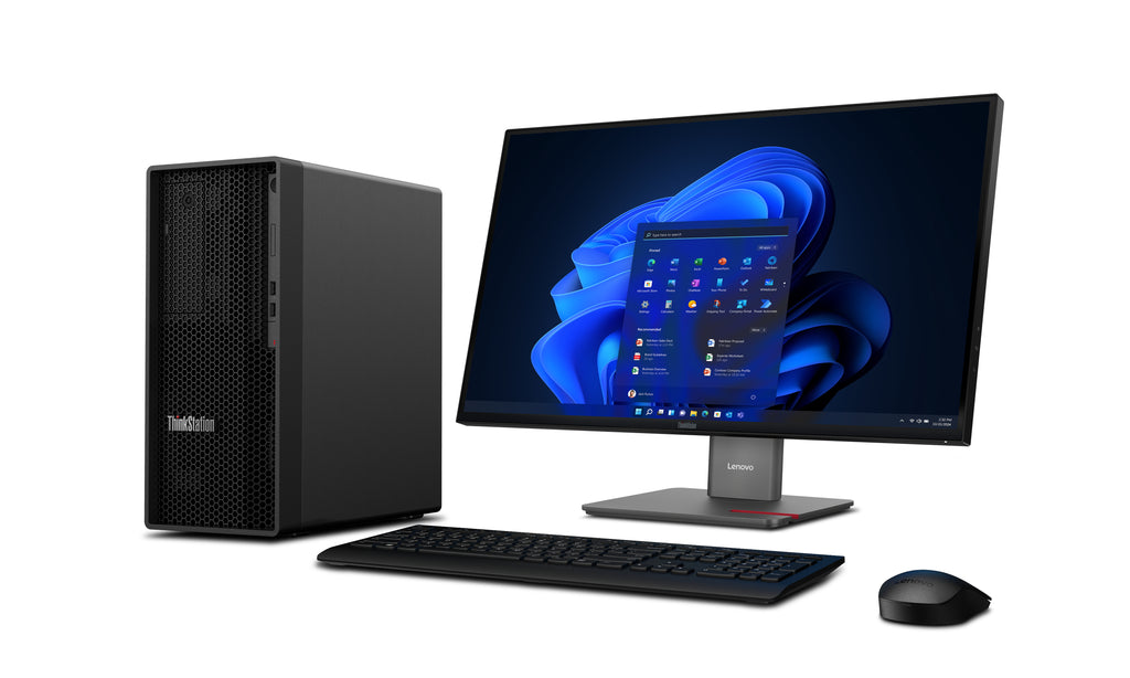 Lenovo ThinkStation P2 Tower Gen 2 Intel Core Ultra 9 285 32 Go DDR5-SDRAM 1 To SSD NVIDIA GeForce RTX 5070 Windows 11 Pro Station de travail Noir