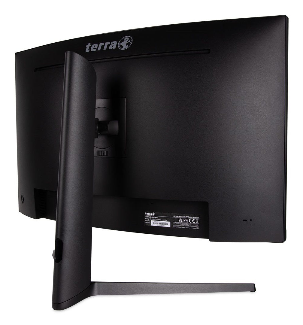 TERRA 3285W écran plat de PC 80 cm (31.5") 2560 x 1440 pixels Wide Quad HD LCD Noir