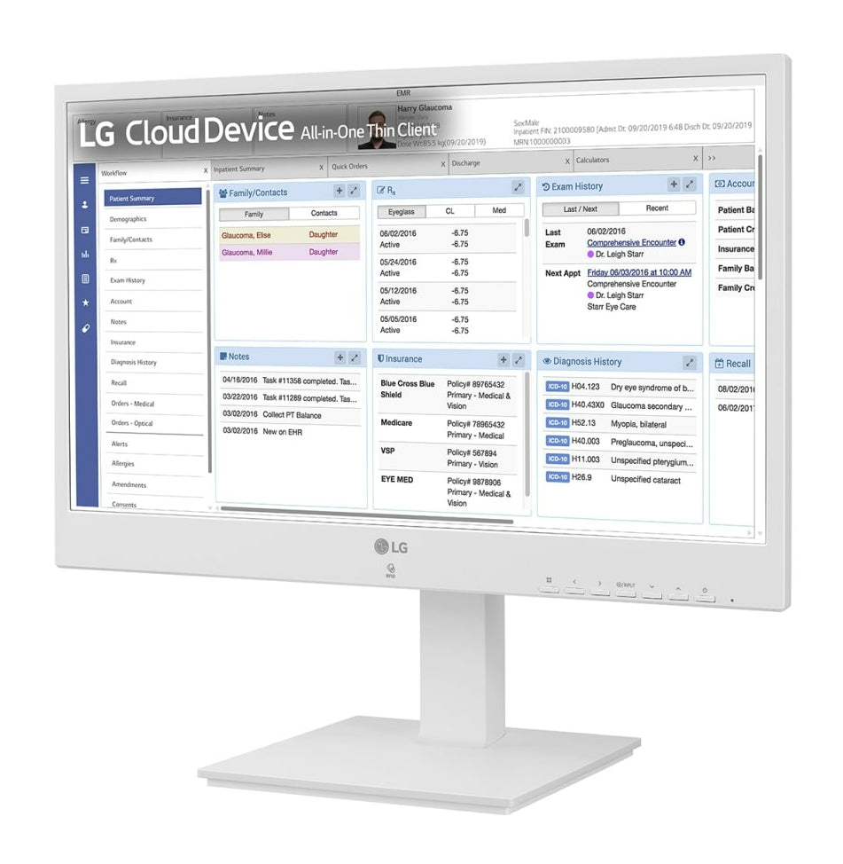 LG 24CR671N-2P All-in-One Pentium Silver N6005, 8GB RAM, 256GB SSD, Intel UHD Graphics, Sans OS - vue 4
