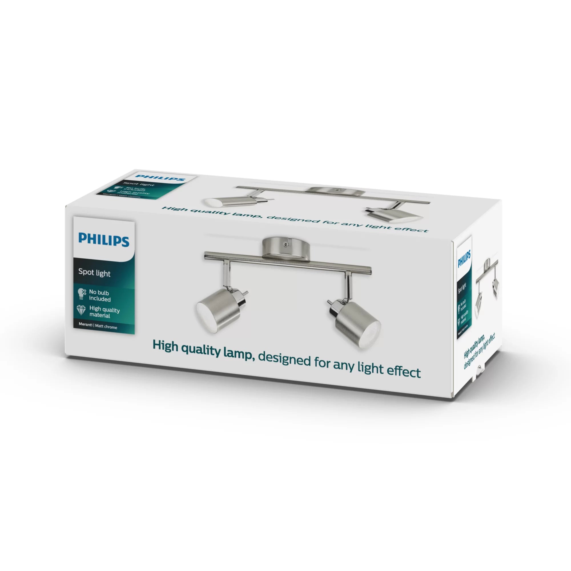 Philips Essentials Spot plafond/mur Meranti 2 x