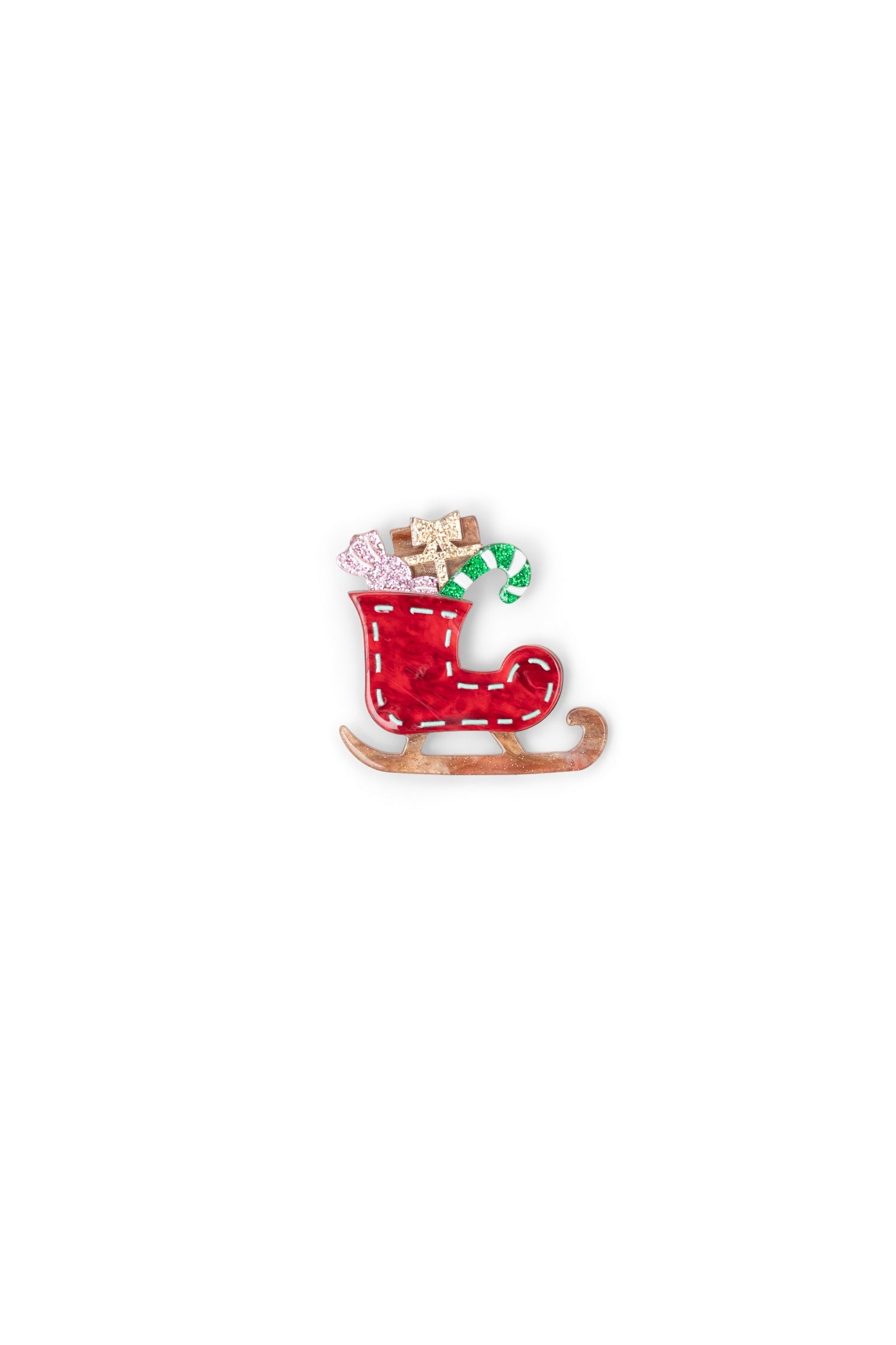 Broche - chaussure du Père Noël