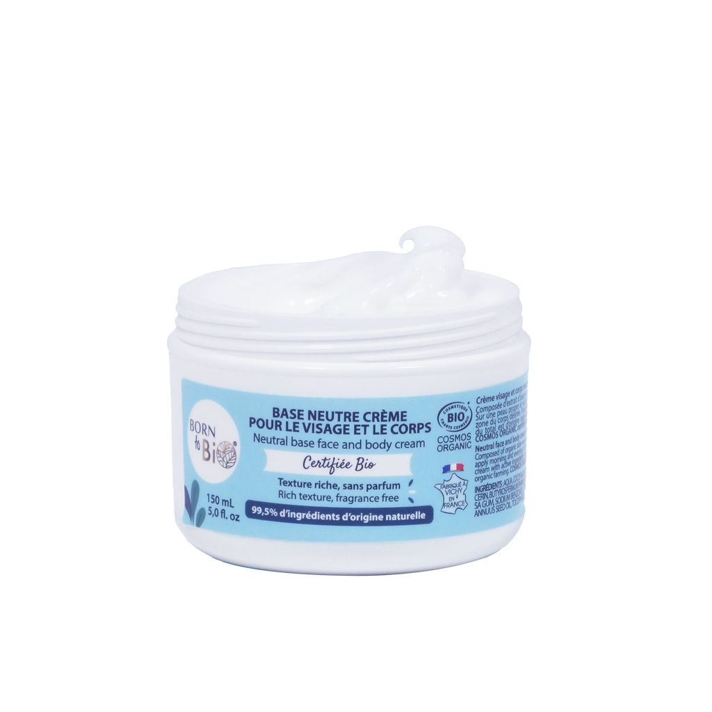 Crème visage et corps base neutre Certifiée Bio
