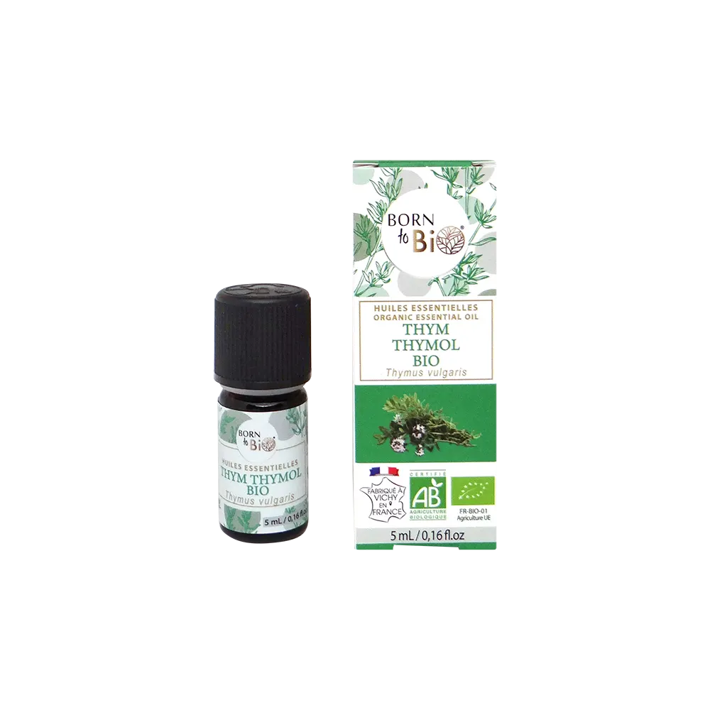 Huile essentielle Thym thymol Certifiée Bio
